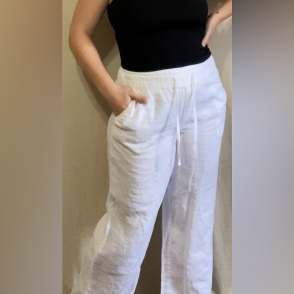 White linen pants - Picture 5 of 5